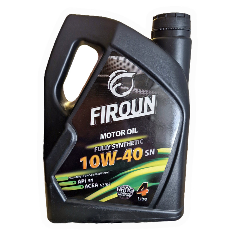 روغن موتور فیرون مدل نانوگرافن 10w40 SN FULLY SYNTHETIC حجم ۴ لیتر